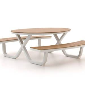 Bellagio Fidenza Picknicktisch 216x200x75 cm