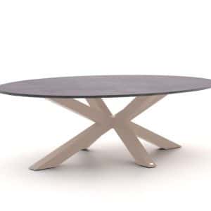 + 15 % Kassenrabatt | Bellagio Induno Ellips Low Dining Gartentisch 240x120 cm