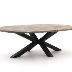 + 10 % Kassenrabatt | Bellagio Induno Ellips Low Dining Gartentisch 240x120 cm