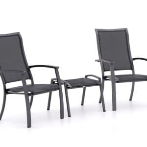 Bellagio Lugo/Stresa Balkonmöbel-Set 3-teilig stapelbar