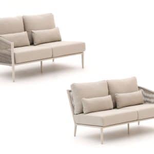+ 10 % Kassenrabatt | Bellagio Mineo Lounge Element linker Arm + rechter Arm 144 cm
