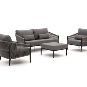+ 10 % Kassenrabatt | Bellagio Mineo Sessel-Sofa Lounge-Set 4-teilig