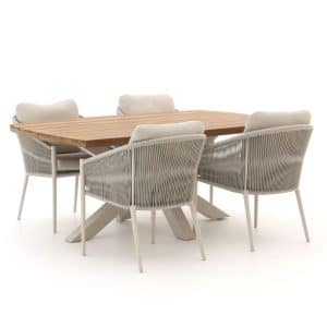 + 10 % Kassenrabatt | Bellagio Mineo/Induno dänisch oval 180 cm Gartenmöbel-Set 5-teilig
