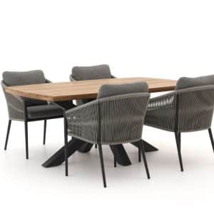 + 10 % Kassenrabatt | Bellagio Mineo/Induno dänisch oval 180 cm Gartenmöbel-Set 5-teilig