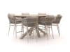 + 10 % Kassenrabatt | Bellagio Mineo/ROUGH-Y Ellips 240 cm Gartenbar-Set 7-teilig