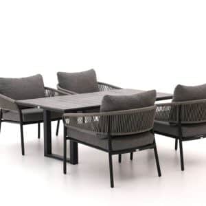+ 10 % Kassenrabatt | Bellagio Nova Siri/Fidenza 160 cm Gartentisch Lounge-Set 5-teilig