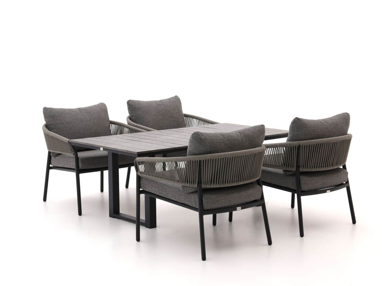 + 10 % Kassenrabatt | Bellagio Nova Siri/Fidenza 160 cm Gartentisch Lounge-Set 5-teilig