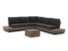 + 10 % Kassenrabatt | Bellagio Pilago/ROUGH-C Ecklounge-Set 4-teilig