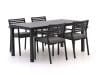 + 10 % Kassenrabatt | Bellagio Rumo/Menzano 160 cm Gartenmöbel-Set 5-Teilig Stapelbar
