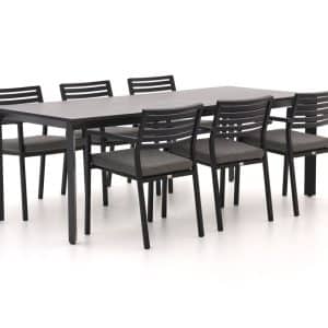 + 10 % Kassenrabatt | Bellagio Rumo/Sestino 220 cm Gartenmöbel-Set 7-teilig stapelbar