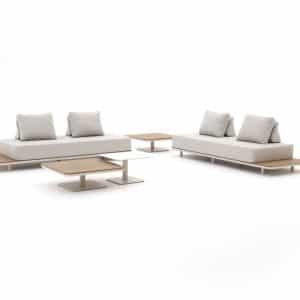 Bellagio San Lupo Ecklounge-Set 5-teilig 4-Sitzer