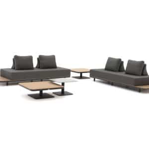 Bellagio San Lupo Ecklounge-Set 5-teilig 4-Sitzer