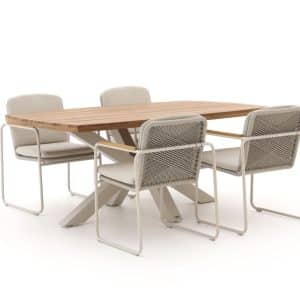 + 10 % Kassenrabatt | Bellagio Sordio/Induno dänisch oval 180 cm Gartenmöbel-Set 5-teilig