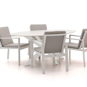 + 10 % Kassenrabatt | Bellagio Vezzano/Furato ellips 200 cm Gartenmöbel-Set 5-teilig