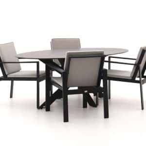 + 10 % Kassenrabatt | Bellagio Vezzano/Furato ellips 200 cm Gartenmöbel-Set 5-teilig