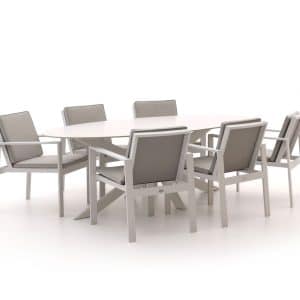+ 10 % Kassenrabatt | Bellagio Vezzano/Furato ellips 240 cm Gartenmöbel-Set 7-teilig