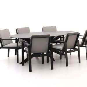 + 10 % Kassenrabatt | Bellagio Vezzano/Furato ellips 240 cm Gartenmöbel-Set 7-teilig
