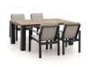 + 10 % Kassenrabatt | Bellagio Vezzano/ROUGH-X 180 cm Gartenmöbel-Set 5-teilig