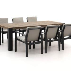 + 10 % Kassenrabatt | Bellagio Vezzano/ROUGH-X 240 cm Gartenmöbel-Set 7-teilig