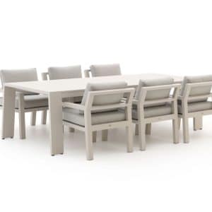 + 10 % Kassenrabatt | Bellagio Vinadio 255 cm Low Dining Gartenmöbel-Set 7-teilig