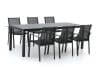 + 10 % Kassenrabatt | Bernstein Amberg/Menzano 220 cm Gartenmöbel-Set 7-teilig