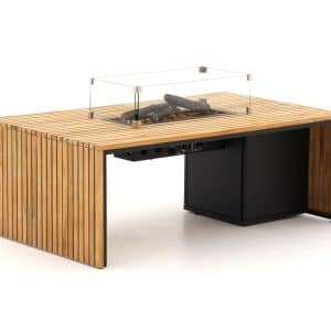 + 10 % Kassenrabatt | Cosibridge lounge Feuertisch 140x80x50 cm