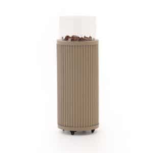 + 10 % Kassenrabatt | Cosipillar Curved Feuersäule ø 40 cm (h:112 cm)