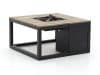 + 10 % Kassenrabatt | Cosiraw Lounge Feuertisch 100x100x55 cm