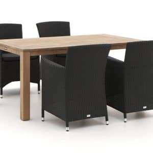 Forza Barga/ROUGH-S 160 cm Gartenmöbel-Set 5-teilig