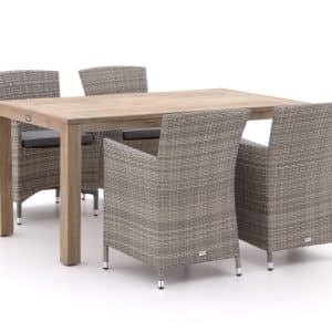 Forza Barga/ROUGH-S 160 cm Gartenmöbel-Set 5-teilig