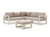 + 10 % Kassenrabatt | Forza Citerna Ecklounge-Set 4-teilig