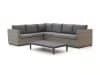 + 10 % Kassenrabatt | Forza Giotto/Valero Ecklounge-Set 3-teilig links