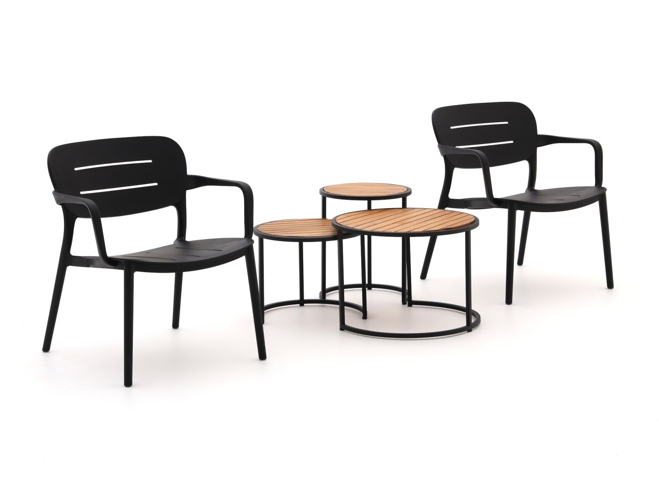 + 15 % Kassenrabatt | Forza Pazzia Lounge Balkonmӧbel-Set 5-teilig
