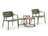 + 10 % Kassenrabatt | Forza Pazzia/Mosi Lounge Balkonmӧbel-Set 5-teilig