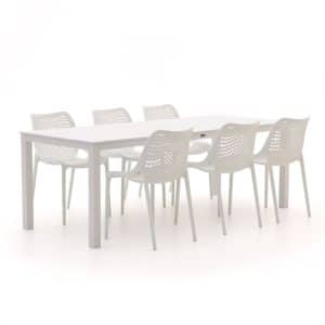 + 10 % Kassenrabatt | Forza Ripi/Menzano 220 cm Gartenmöbel-Set 7-teilig stapelbar