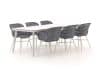 + 10 % Kassenrabatt | Hartman Delphine/Sophie Studio 240 cm Gartenmӧbel-Set 7-teilig