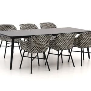 Hartman Delphine/Studio 240 cm Gartenmöbel-Set 7-teilig