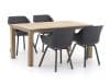 + 10 % Kassenrabatt | Hartman Sophie Element/ROUGH-S 160 cm Gartenmöbel-Set 5-teilig