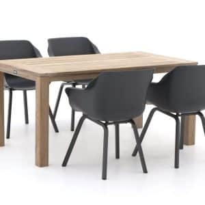 + 10 % Kassenrabatt | Hartman Sophie Element/ROUGH-S 160 cm Gartenmöbel-Set 5-teilig
