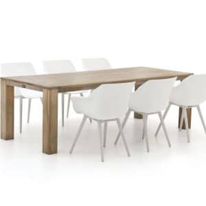 + 10 % Kassenrabatt | Hartman Sophie Studio/ROUGH-X 240 cm Gartenmöbel-Set 7-teilig