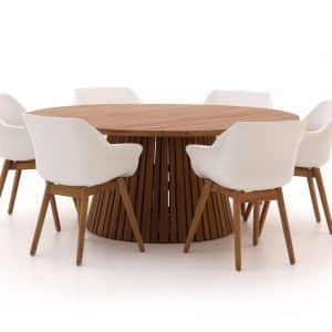 + 15 % Kassenrabatt | Hartman Sophie Studio/Santa Severina ø180 cm Gartenmöbel-Set 7-teilig