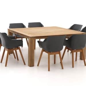 + 10 % Kassenrabatt | Hartman Sophie/ROUGH-X 170 cm Gartenmöbel-Set 9-teilig