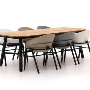 + 10 % Kassenrabatt | Hartman Tubb Gartenmöbel-Set 240 cm 7-teilig verstellbar