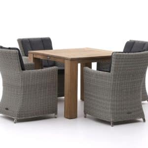 + 10 % Kassenrabatt | Intenso Adriano/ROUGH-X 100 cm Gartenmöbel-Set 5-teilig