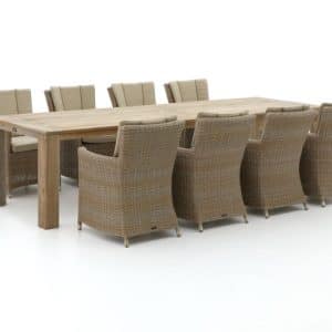 + 10 % Kassenrabatt | Intenso Adriano/ROUGH-X 320 cm Gartenmöbel-Set 9-teilig