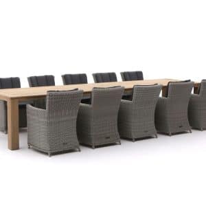 + 10 % Kassenrabatt | Intenso Adriano/ROUGH-X 400 cm Gartenmöbel-Set 11-teilig