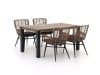 + 10 % Kassenrabatt | Intenso Asti/ROUGH-S 160 cm Gartenmöbel-Set 5-teilig