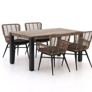 + 10 % Kassenrabatt | Intenso Asti/ROUGH-S 160 cm Gartenmöbel-Set 5-teilig