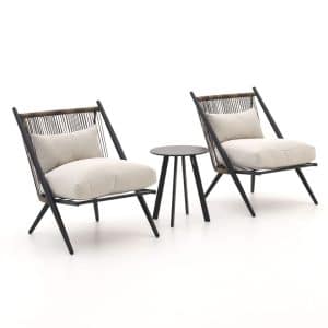 Intenso Brittoli/Bovezzo Balkonmöbel-Set Lounge 3-teilig