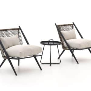 Intenso Brittoli/Pito ø 44 cm lounge Balkon-Set 3-delig